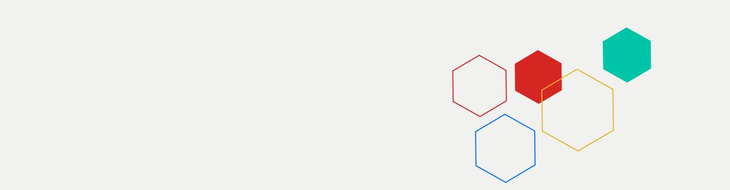 Banner Hexagons