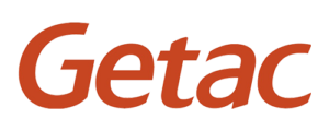 Getac company logo. Getac’s X600 fully rugged mobile workstation series wins 2023 Good Design Award.